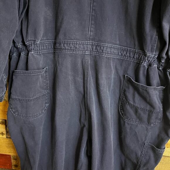 Carhartt Navy Flame Resistant Coveralls Size 56 Tall - Picture 8 of 10